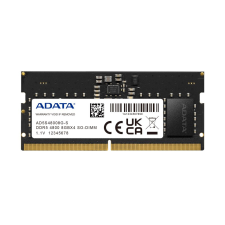 ADATA Memória Notebook - 8GB DDR5 (8GB, 4800MHz, CL40, 1.1V) memória (ram)