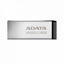 ADATA Pendrive 128GB, UR350 USB 3.2, fémházas, fekete pendrive