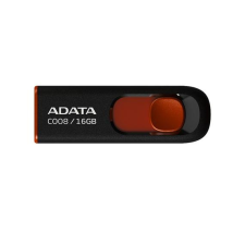 ADATA Pendrive - 16GB C008 (USB2.0, Fekete-Piros) pendrive