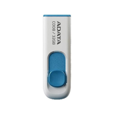 ADATA Pendrive, 32GB, USB 2.0, ADATA &quot;C008&quot;, fehér pendrive