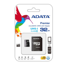 ADATA Premier microSDHC UHS-I U1 Class10 32GB memóriakártya