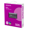 ADATA SSD Külső USB 3.2 500GB SE880 Elite, Szürke (347822)