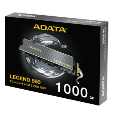 ADATA SSD M.2 2280 NVMe Gen4x4 1TB LEGEND 860 (SLEG-860-1000GCS) merevlemez, ssd