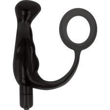 Addicted Toys PROSTATIC VIBRATOR BLACK RECHARGEABLE 10 CM vibrátorok