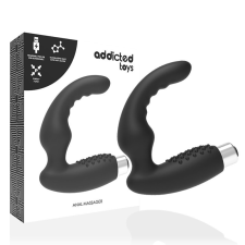 ADDICTED TOYS PROSZTATA VIBRÁTOR ÚJRATÖLTHETŐ 2. MODELL - FEKETE vibrátorok