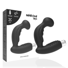 ADDICTED TOYS PROSZTATA VIBRÁTOR ÚJRATÖLTHETŐ 3. MODELL - FEKETE vibrátorok