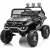 Adel Ramiz Mercedes Benz Unimog Elektromos autó - Fekete (PA.JL199.CAMO)