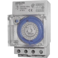 Adeleq Sorolható elektromechanikus kapcsolóóra 3 modul villanyszerelés