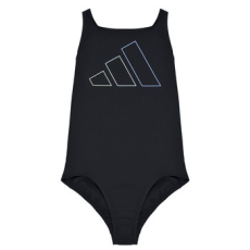 Adidas 1 részes fürdőruhák BIG BARS SUIT G Fekete 11 / 12 éves