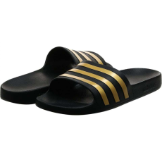 Adidas Adilette Aqua férfi papucs, fekete/arany, 42