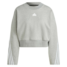 Adidas blúz W Fi 3s Crew IB8496 női szürke XXS női pulóver, kardigán