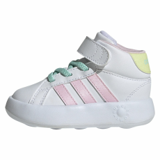 Adidas Csizma Adidas Grand Court Mid I IE8704 Children White 23.5