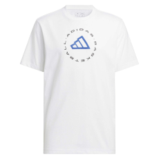 Adidas Emblem G T IY1140 férfi fehér póló