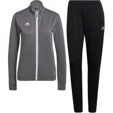 Adidas Entrada 22 tréningruha nőknek, szürke/fekete, M női edzőruha