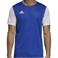 Adidas Estro 19 férfi póló, kék/fehér, S