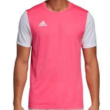 Adidas Estro 19 férfi póló, rózsaszín/fehér, L férfi póló