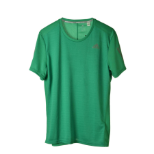Adidas férfi futó Póló #zöld férfi póló