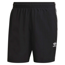 Adidas Fürdőnadrág 3 csíkos Úszás H06701 Férfi Fekete S férfi fürdőnadrág