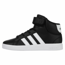 Adidas Grand Court Mid K csizma IE3863 Kids Black 36 gyerek csizma, bakancs
