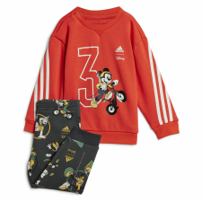 Adidas I Dy Mm Jog melegítőnadrág JG1251 gyerek piros 104 gyerek ruha szett
