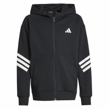 Adidas J Fi 3s Fz HD kapucnis pulóver JJ4801 gyerek fekete 152 gyerek ruha szett