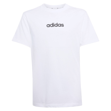 Adidas J Lin Tee 160 JC9747 Gyerek Fehér 164 Póló gyerek póló