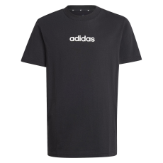 Adidas J Lin Tee 160 JC9748 Gyerek Póló Fekete 176