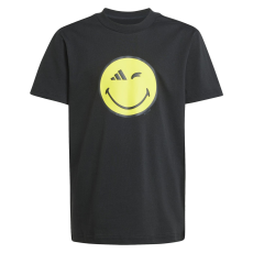 Adidas J Smi Tee JC7581 Gyerek Póló Fekete 176