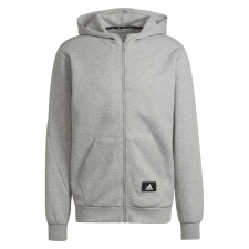 Adidas Kapucnis felső Adidas M Fi Dblknt Fz HE2224 Férfi szürke XL férfi pulóver, kardigán