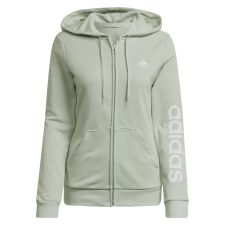 Adidas Kapucnis felső Adidas W Lin Ft Fz Hd HK9662 női Vernil XS női pulóver, kardigán