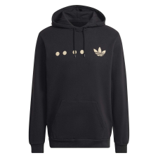 Adidas kapucnis pulóver logó kapucni HK2761 férfi fekete XL férfi pulóver, kardigán