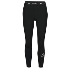 Adidas Legging-ek TECHFIT Graphic 7/8 Leggings Fekete EU S női nadrág