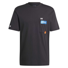 Adidas M Remoji Pkt T IW2639 férfi fekete póló S