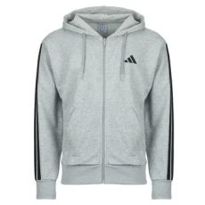 Adidas Melegítő kabátok Essentials 3-Stripes French Terry Full-Zip Hoodie Szürke EU XL