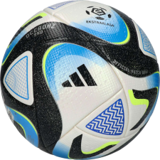 Adidas Oceaunz Ekstraklasa Pro 23 futballlabda - hivatalos meccslabda, fehér/fekete/kék, 5 futball felszerelés