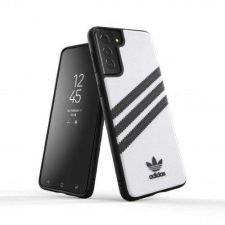 Adidas OR Moulded Case PU SS21 G996 Samsung S21+ fekete/fehér tok mobiltelefon kellék