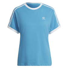 Adidas Poló Adidas 3 csíkos póló HC1963 női Bleu 36 női póló