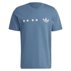 Adidas Póló Adidas Logo Ss T HK2767 Férfi Kék S
