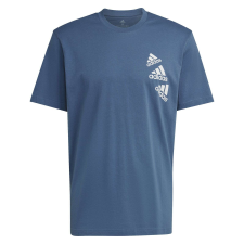 Adidas Póló Adidas M Q4 Bl T HL9381 férfi kék XS férfi póló