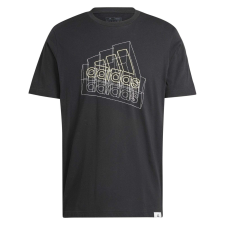 Adidas Póló Adidas M Tech Bos T IW2635 férfi fekete XL férfi póló