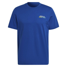 Adidas Poló Adidas Stokd Tee Flowe HF2303 Férfi Kék M