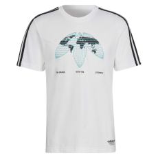 Adidas Poló Adidas United Tee HF4907 Férfi Fehér S