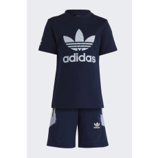 Adidas póló és rövidnadrág szett IC3034 98-104 CM Kék 3-4 év