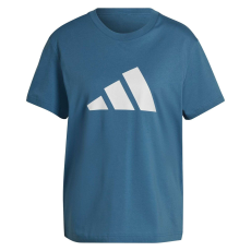 Adidas Póló W Fi Póló HE0305 Women Blue XS