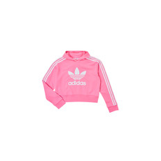 Adidas Pulóverek CROPPED HOODIE Rózsaszín 13 / 14 éves