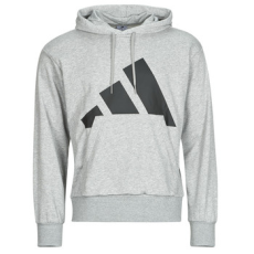 Adidas Pulóverek Essentials Big Logo French Terry Hoodie Szürke EU M