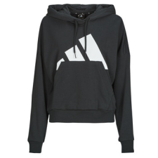 Adidas Pulóverek Essentials Big Logo French Terry Loose Hoodie Fekete EU M női pulóver, kardigán