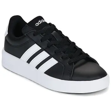 Adidas Rövid szárú edzőcipők GRAND COURT 3.0 J Fekete 36 gyerek cipő