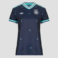 Adidas Rövid ujjú pólók Away Germany Football Jersey Kék EU S