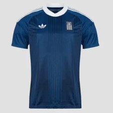 Adidas Rövid ujjú pólók Away Greece Football Jersey Kék EU XL férfi póló